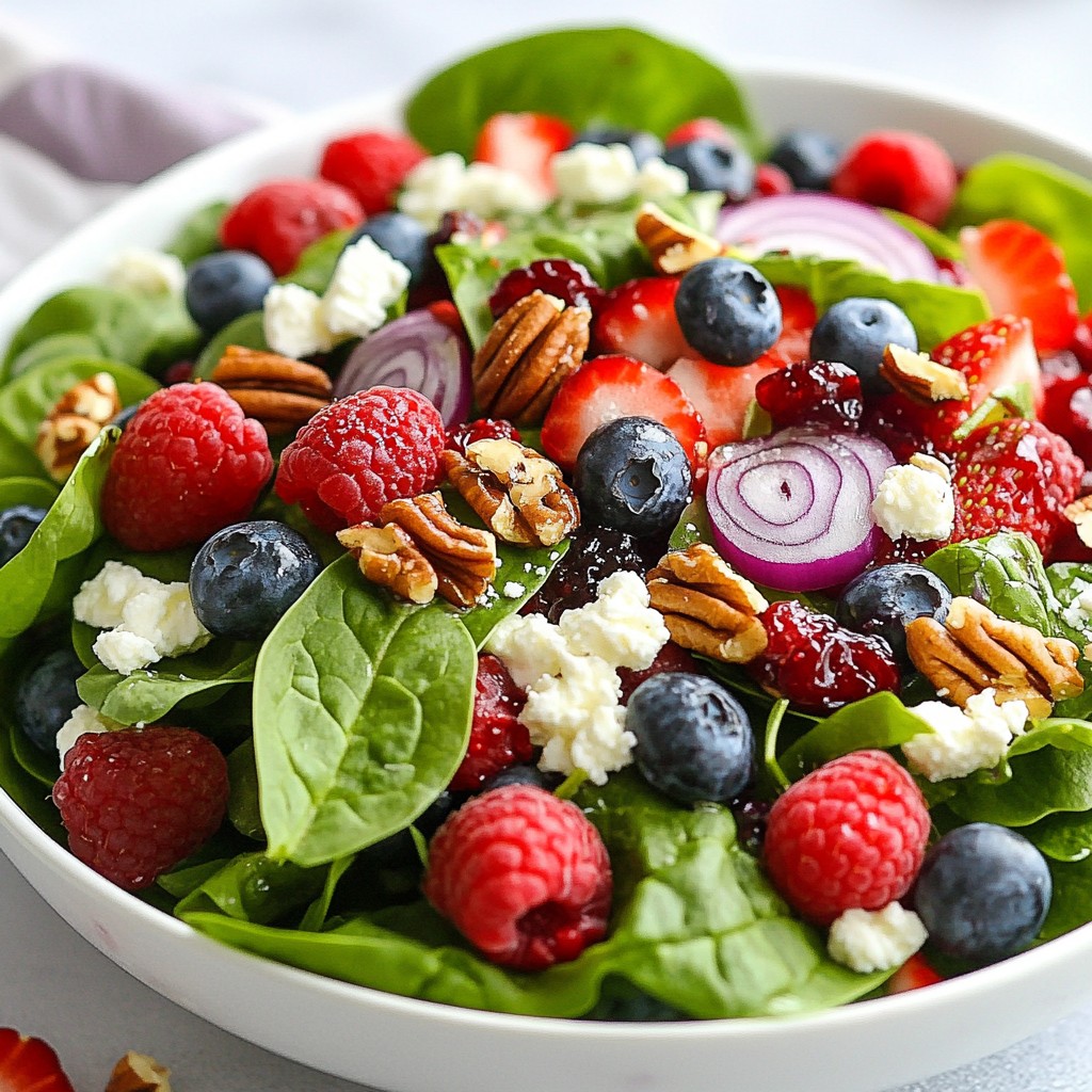 Perfect Triple Berry Spinach Salad: Expert Tips & Variations